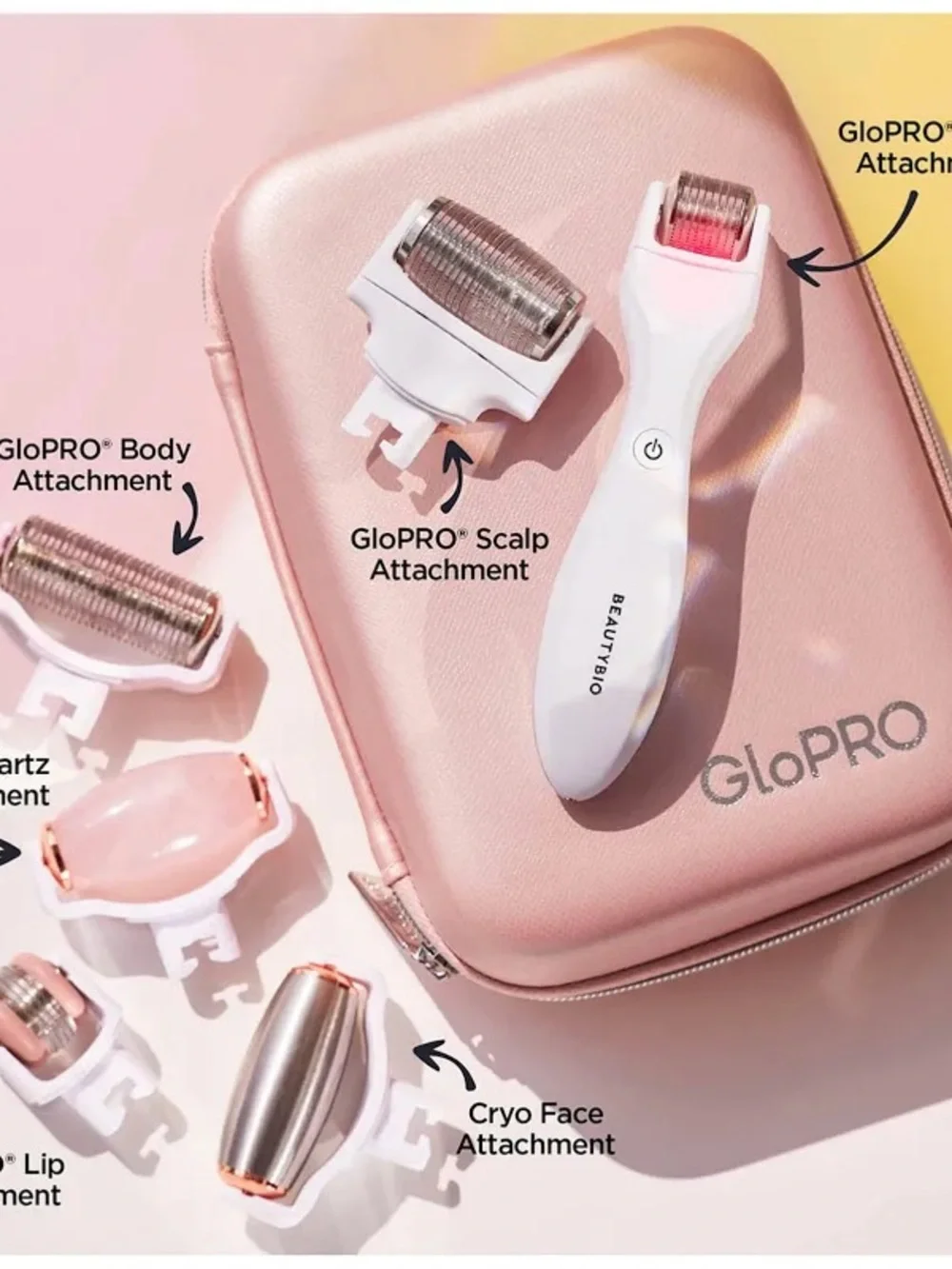 BeautyBio GloPRO Complete Glo Microneedling Rejuvenation Set NIB Retails $465